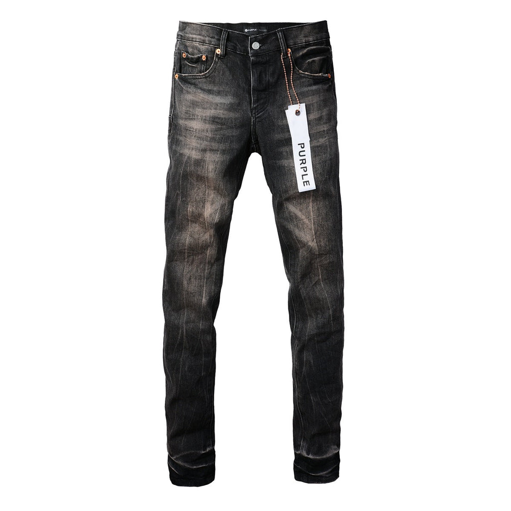 Purple Jeans Mens Jeans Man Jeans Pants Designer Black Skinny Stickers Light Wash Ripped Motorcycle 9057