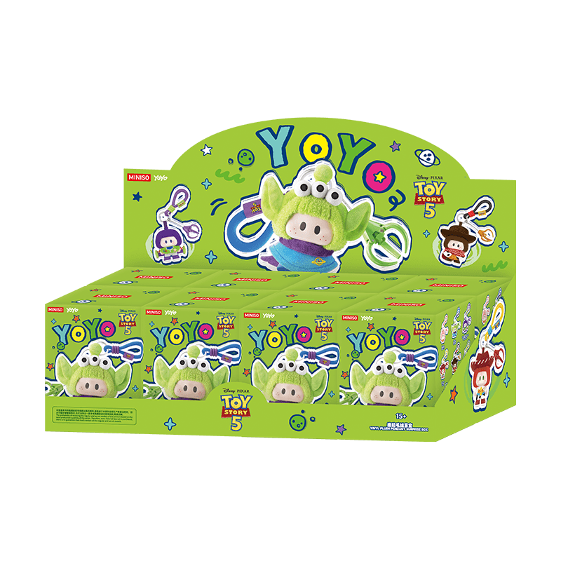 MINISO MINISO YOYO X Toy Story 5, Same Cute Series, Vinyl Plush Blind Box Pendant