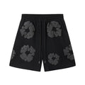 Denim Tears Kapok Foam Print Shorts Black