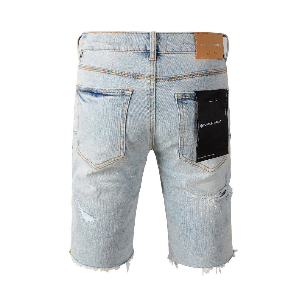 Purplre Blue Jean Shorts 5088 with a Classic Cut for a Timeless Summer Style