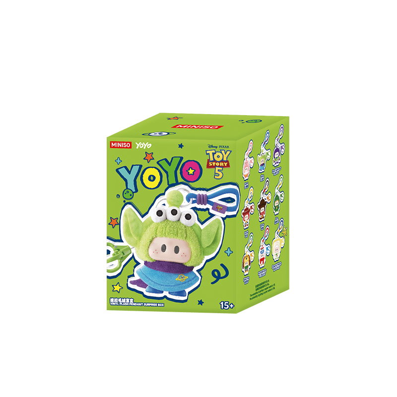MINISO MINISO YOYO X Toy Story 5, Same Cute Series, Vinyl Plush Blind Box Pendant