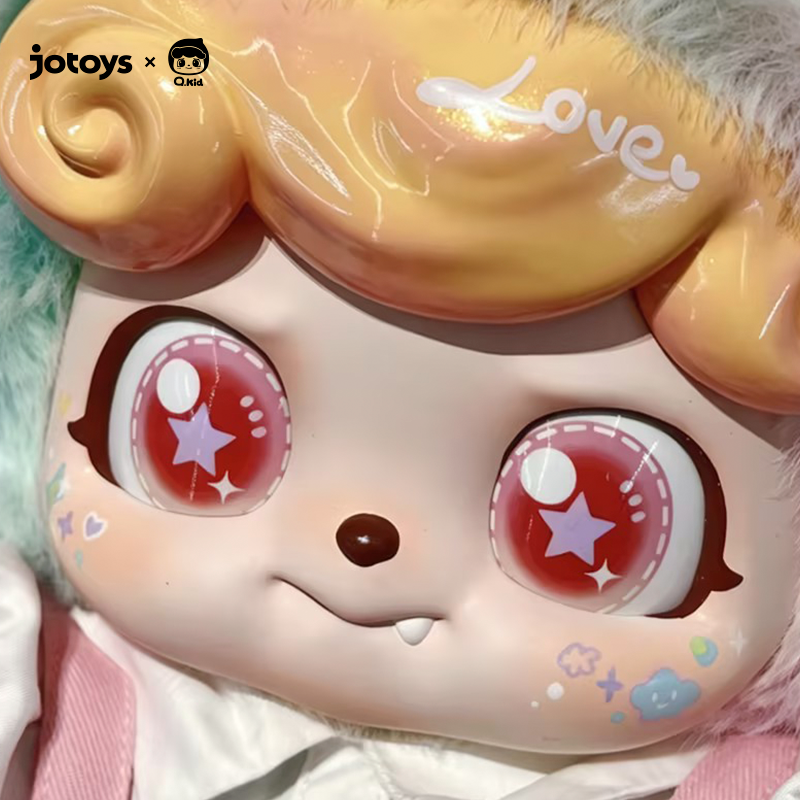 New product launch JOTOYS/Odd Tide Fun Q Bao Rainbow Candy Dog Gift Box for girls' birthdays
