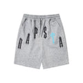 Trapstar Color Contrast Embroidered Shorts Grey