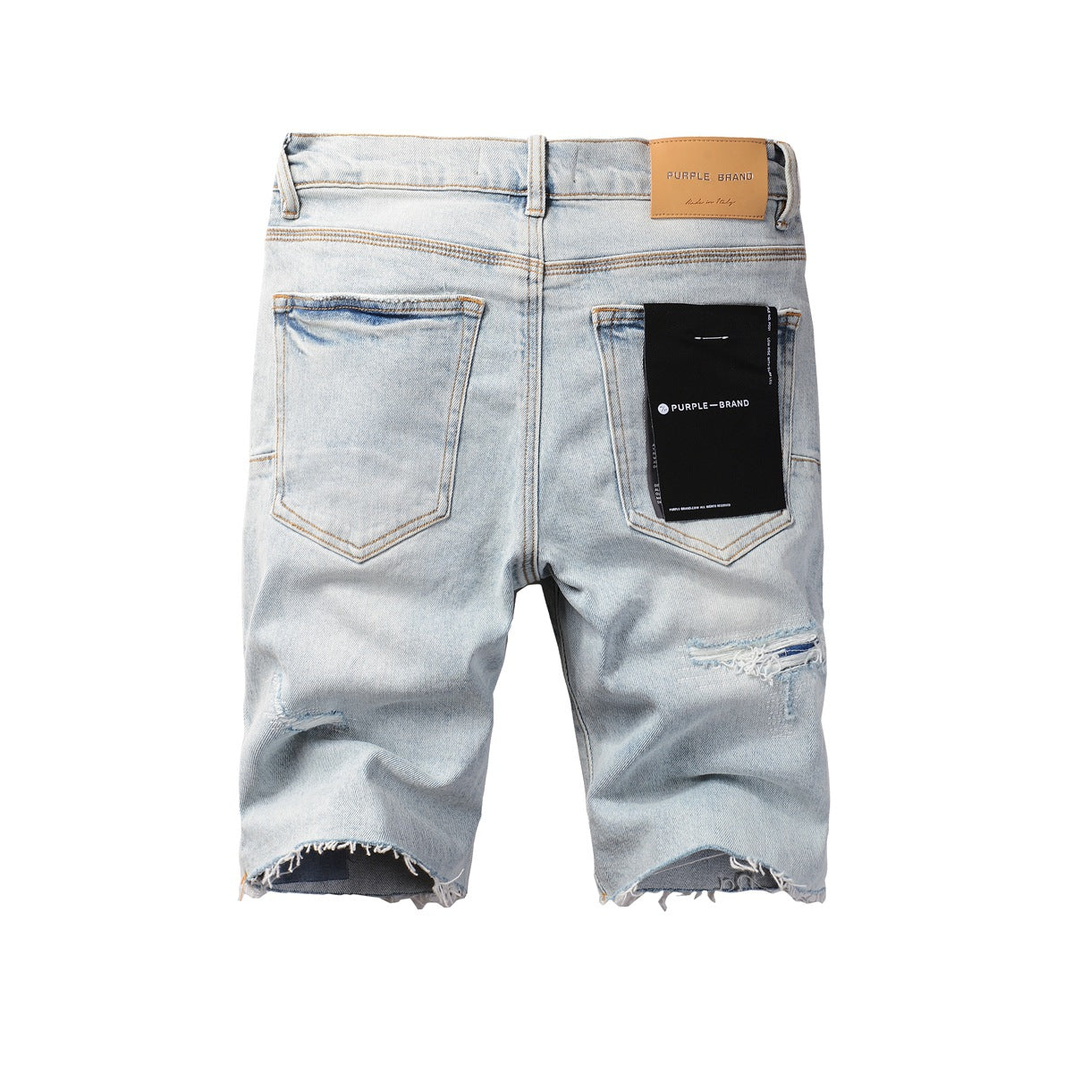 Purplre Blue Jean Shorts 5088 with a Classic Cut for a Timeless Summer Style