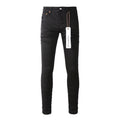 Purple Jeans Mens Black Distressed Jeans Ripped Knees Nwt Street Style Fashion 9023