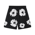 Denim Tears Couple Foam Print Shorts Black