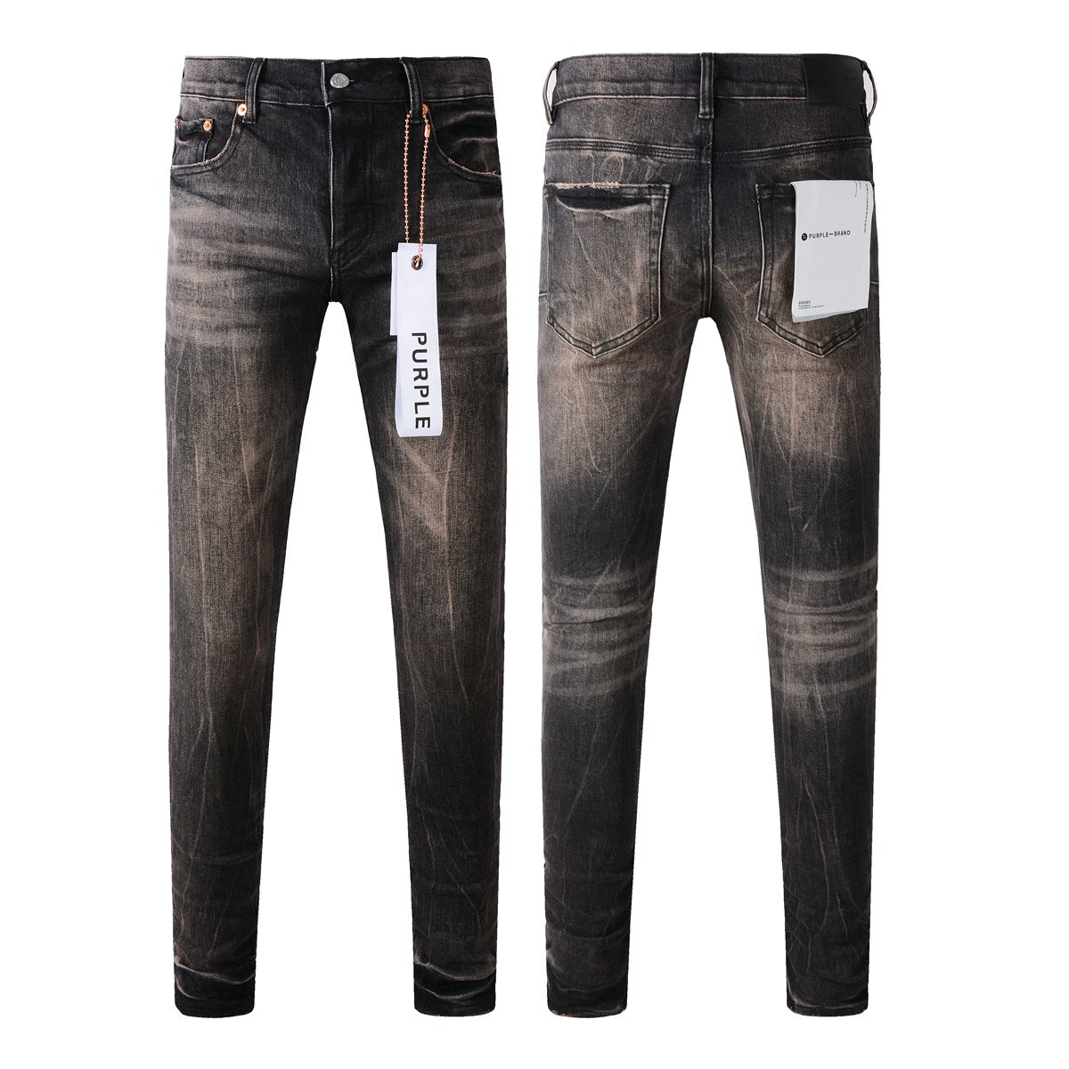 Purple Jeans Mens Jeans Man Jeans Pants Designer Black Skinny Stickers Light Wash Ripped Motorcycle 9057
