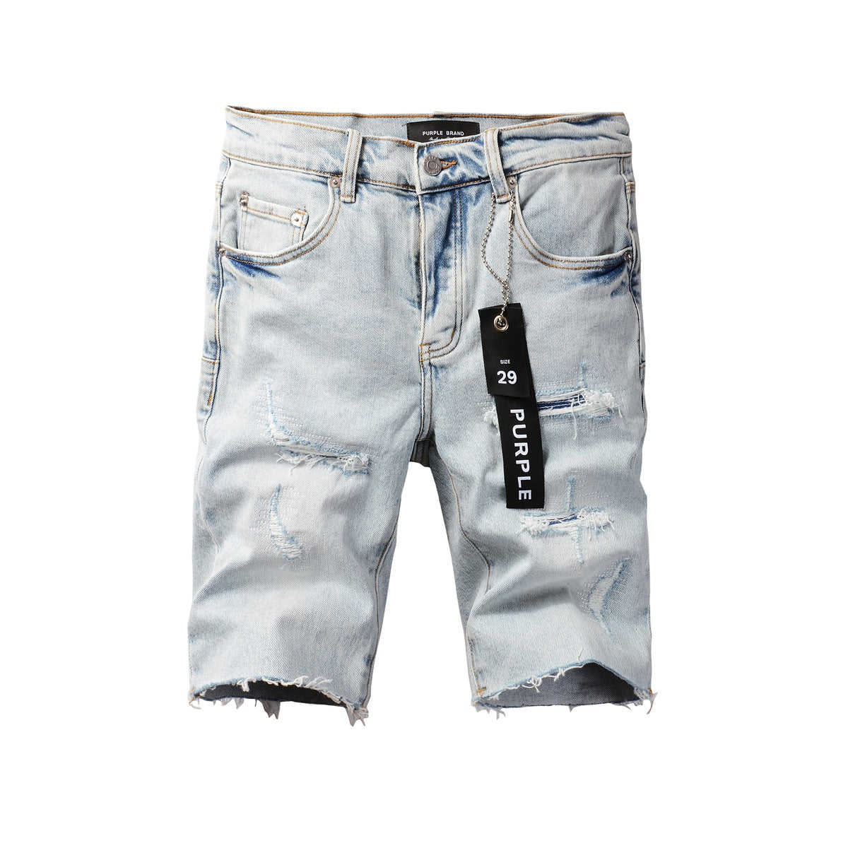 Purplre Blue Jean Shorts 5088 with a Classic Cut for a Timeless Summer Style
