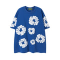 Denim Tears Loose Foam Print Tee Blue