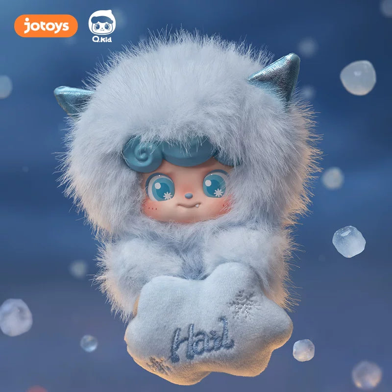 JOTOYS/Odd and Odd Trendy Q Bao Weather Baby Mini Series Blind Box Trendy Play Handmade Plush Pendant Gift