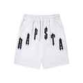 Trapstar Embroidered Letter Shorts White