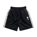 Trapstar 3D Embroidery Color Block Shorts Black