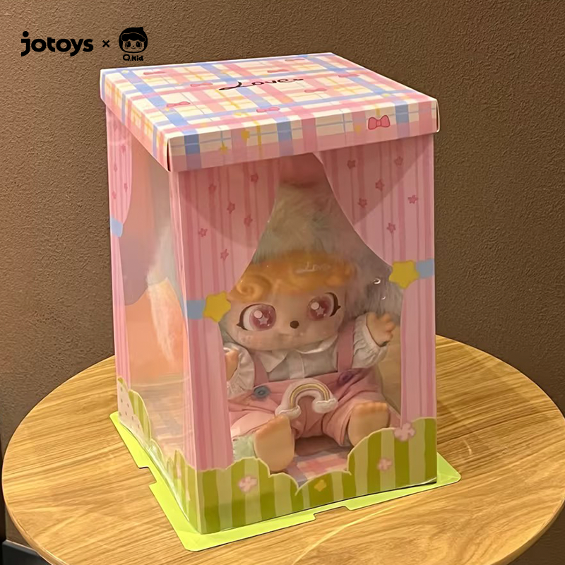 New product launch JOTOYS/Odd Tide Fun Q Bao Rainbow Candy Dog Gift Box for girls' birthdays