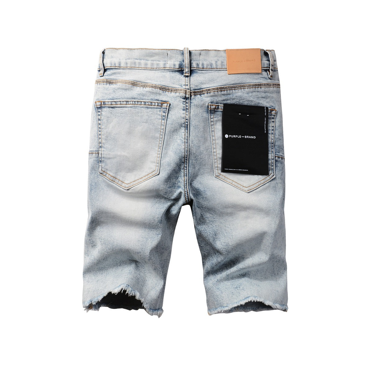 Purple Jeans Silver Gray Jean Shorts 5053 with a Sleek and Modern Design
