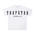 Trapstar Embroidered Letter Tee White/Black