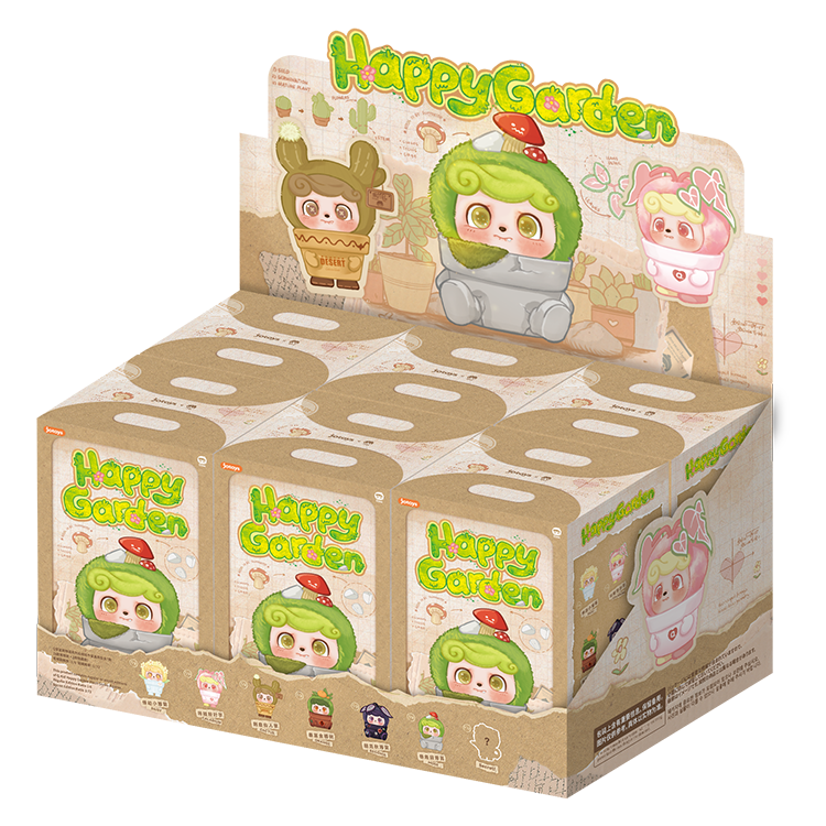 JOTOYS/Odd and Odd Trendy Q Treasure Potted Plants Story Series Blind Box Trendy Play Handmade Gift Plush Ornament Female New Product