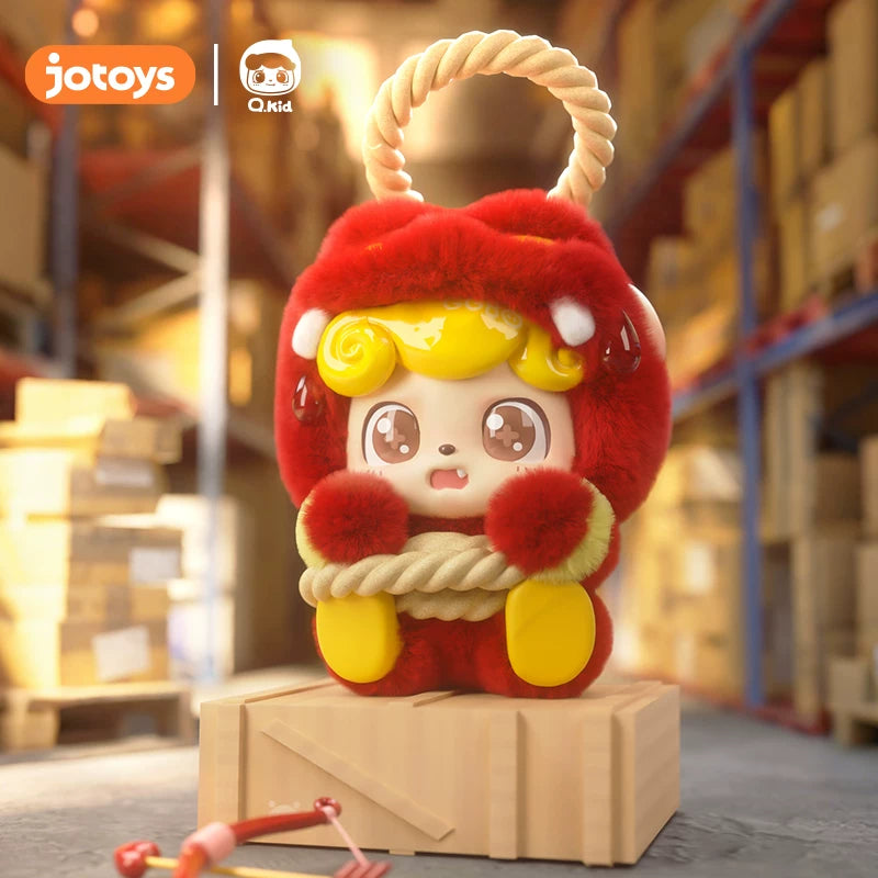 JOTOYS 丨 Odd and Odd Trendy Music Q Treasure × Pig Hero Super Cute Pig Teammate Series Blind Box Handmade Ornament Toy