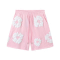 Denim Tears Foam Print Casual Shorts Pink