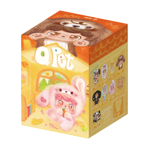 JOTOYS/Odd and Odd Trendy Q Treasure My Cute Pet Baby Series Blind Box Plush Pendant Handmade Trendy Play Female Gift