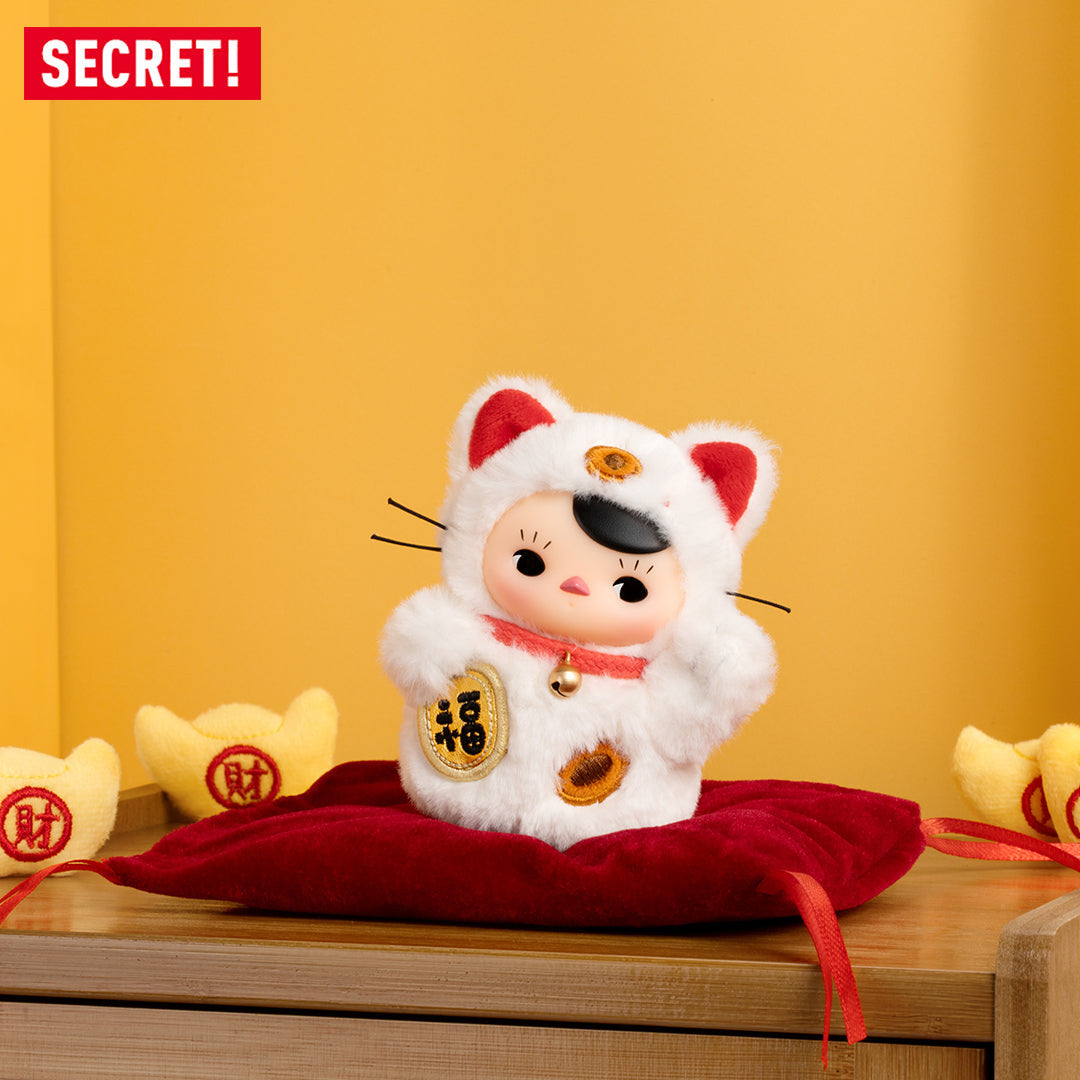 POP MART PUCKY Roly-Poly Kitty Series Vinyl Plush Blind Box