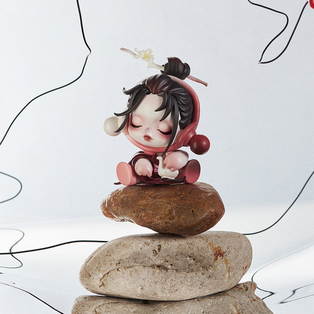 POP MART SKULLPANDA The Ink Plum Blossom Series Blind Box