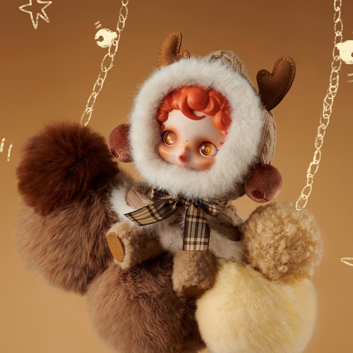 POP MART SKULLPANDA Winter Symphony Series Plush