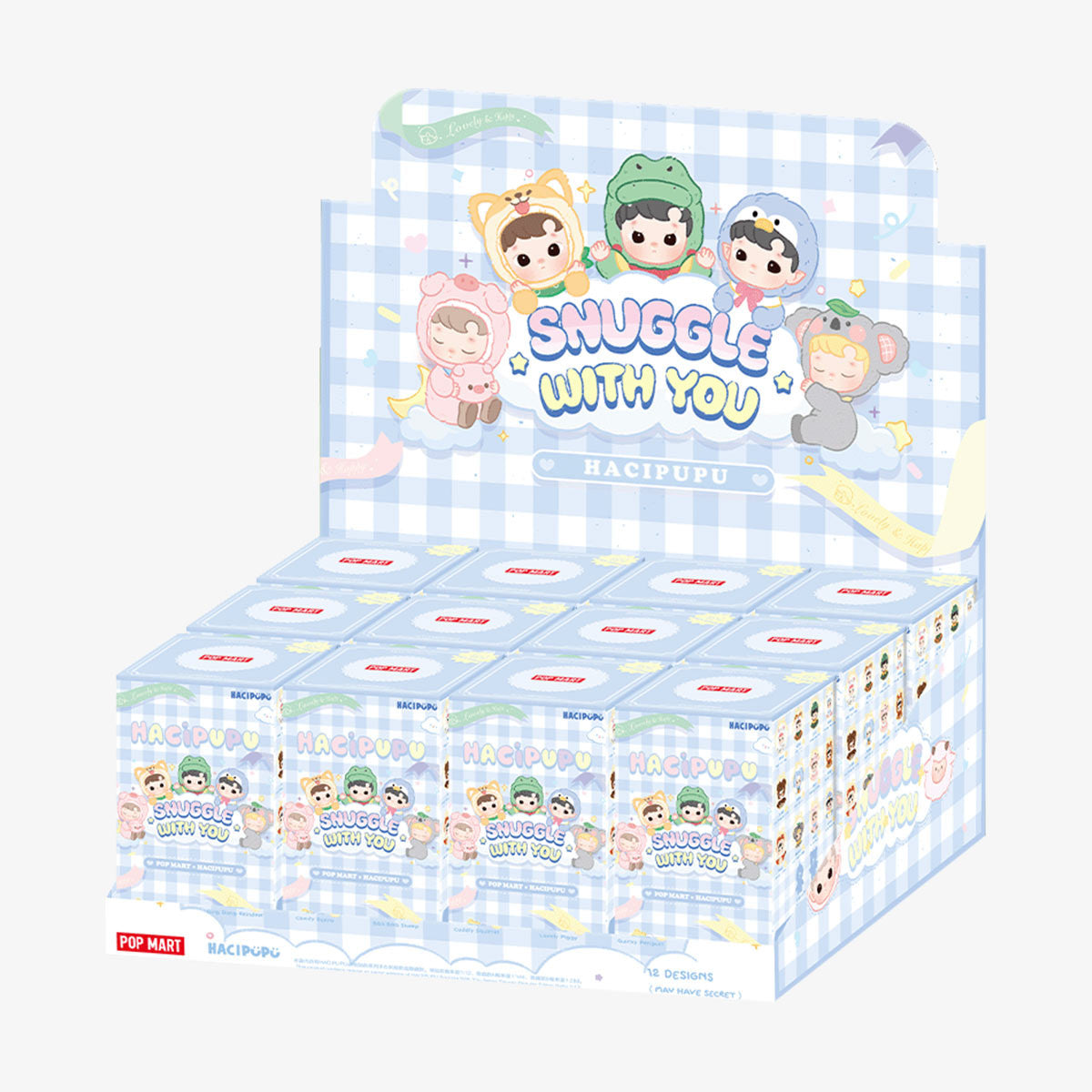 Pop Mart HACIPUPU Snuggle With You Series Figures
