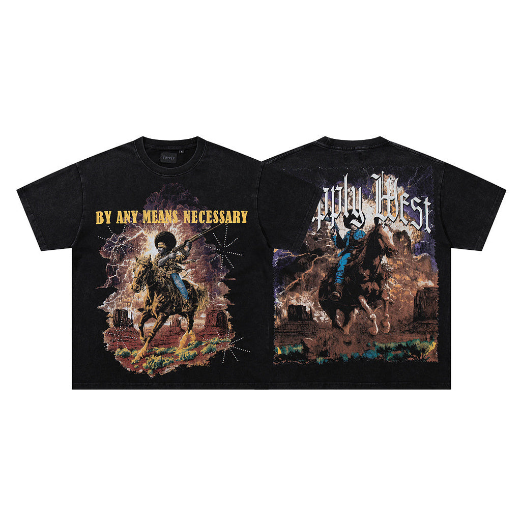 SUPPLY Wild West Cowboy Graphic Tee