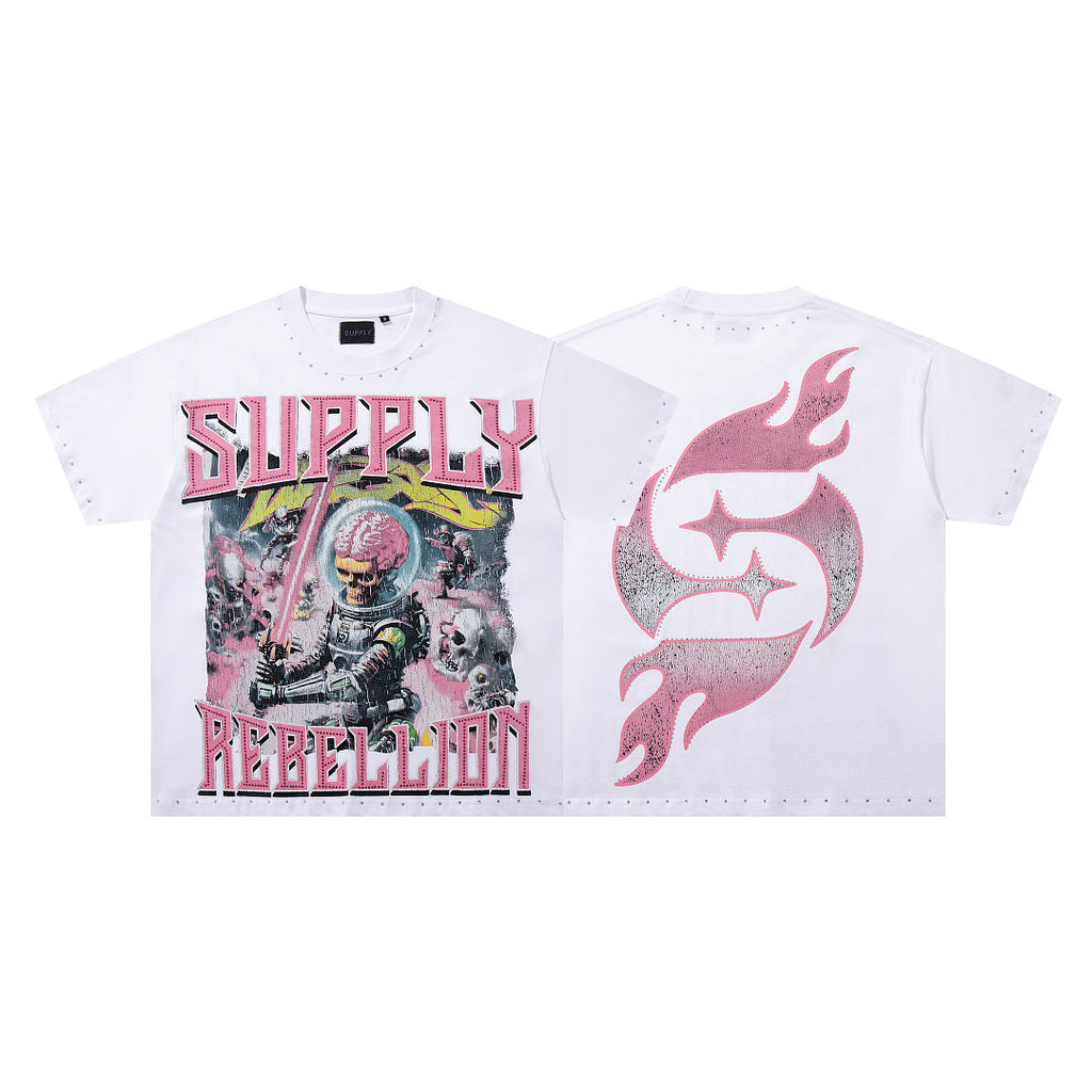 SUPPLY Cosmic Skull Warrior Graphic Tee