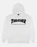 SKATE MAG - HOODIE - WHITE/BLACK