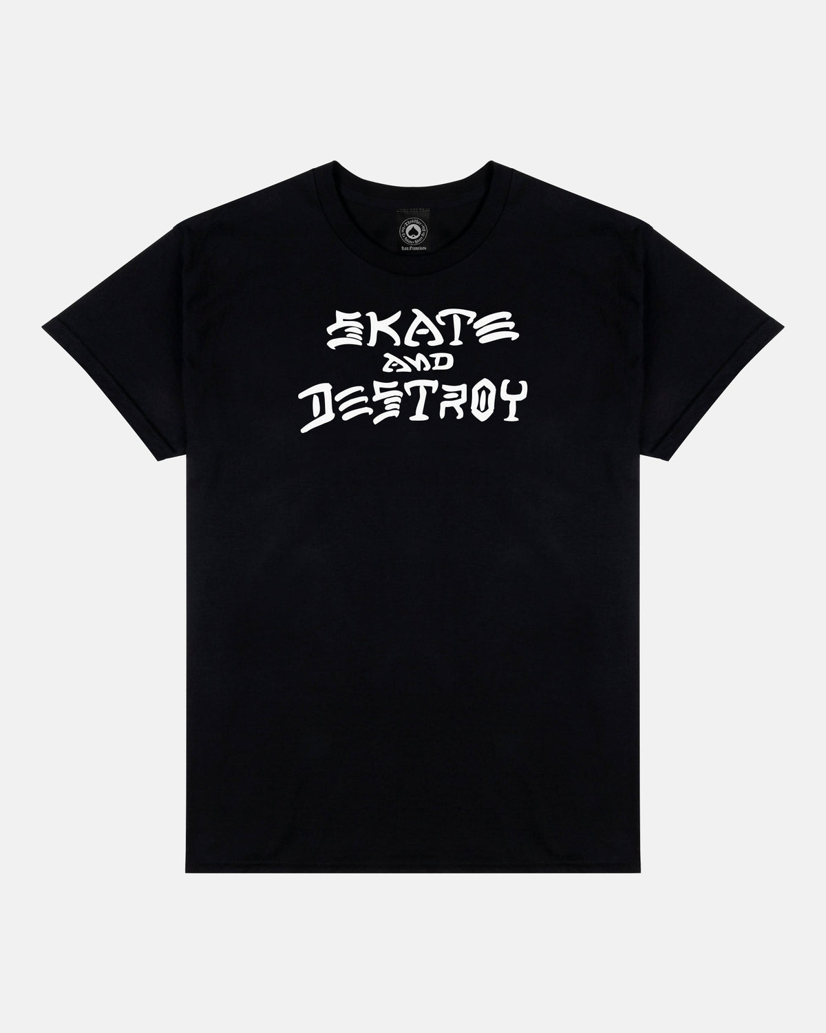SKATE AND DESTROY - TSHIRT - BLACK