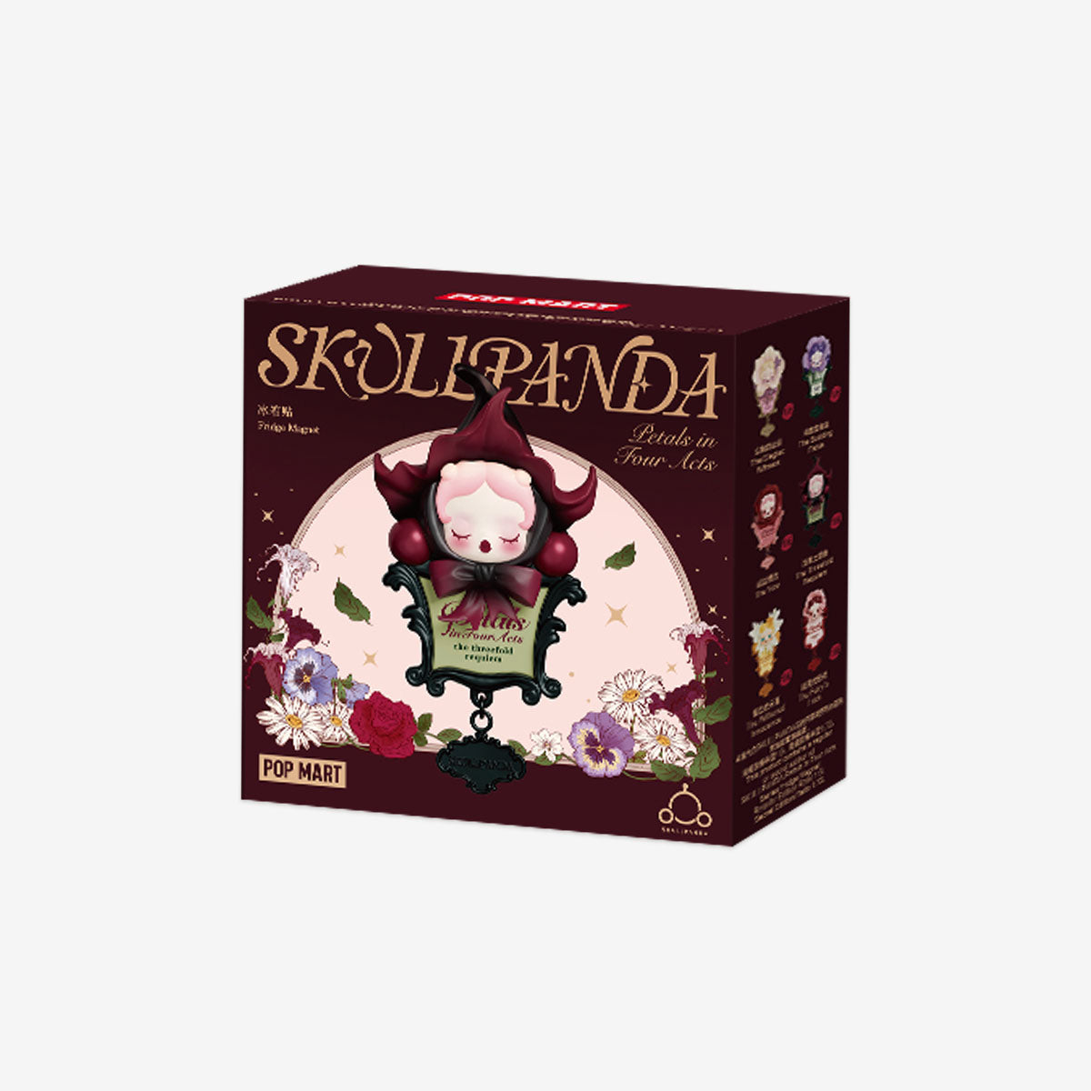 SKULLPANDA Petals in Four Acts Series Fridge Magnet