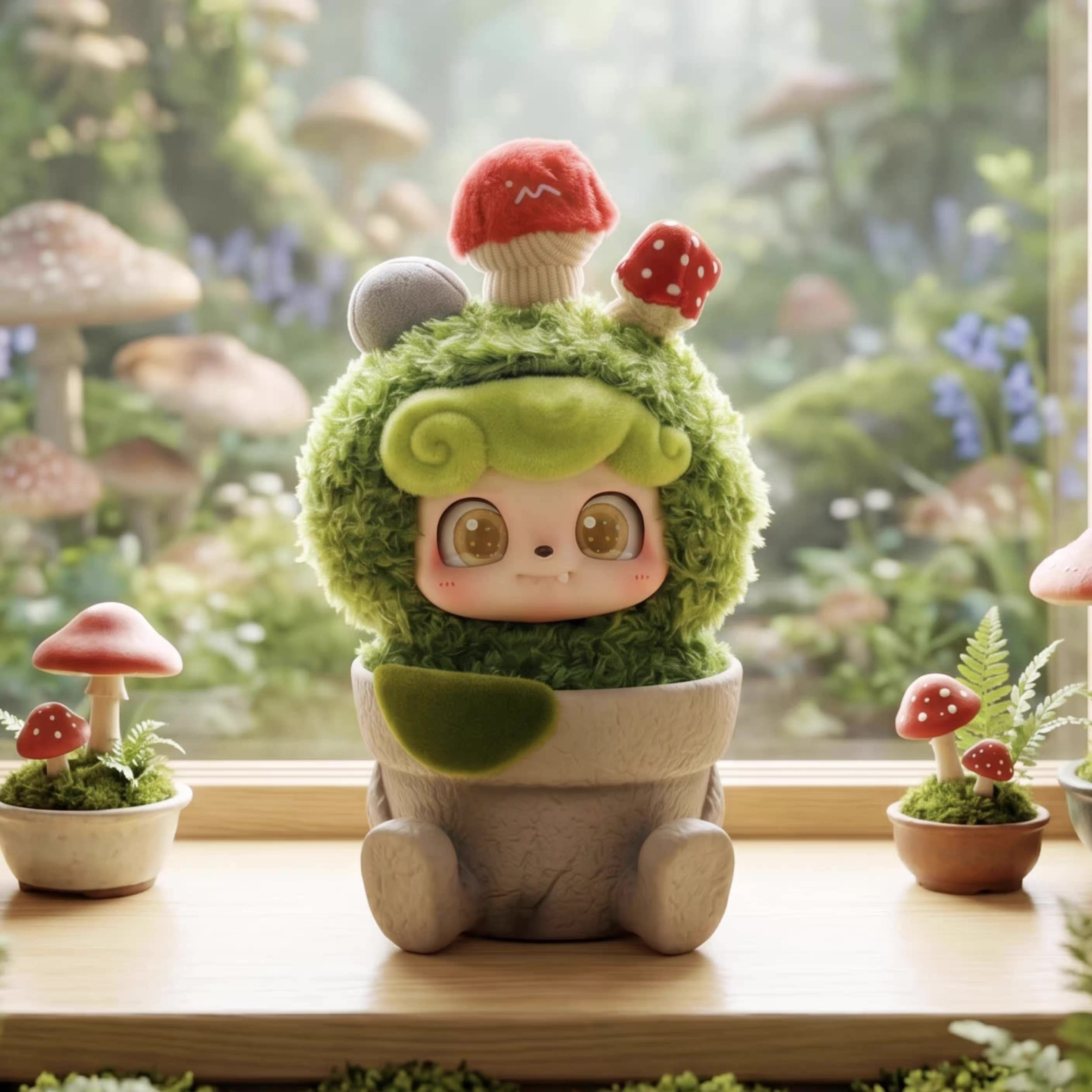 Q.Kid Treasure Potted Plants Story Series Plush Blind Box