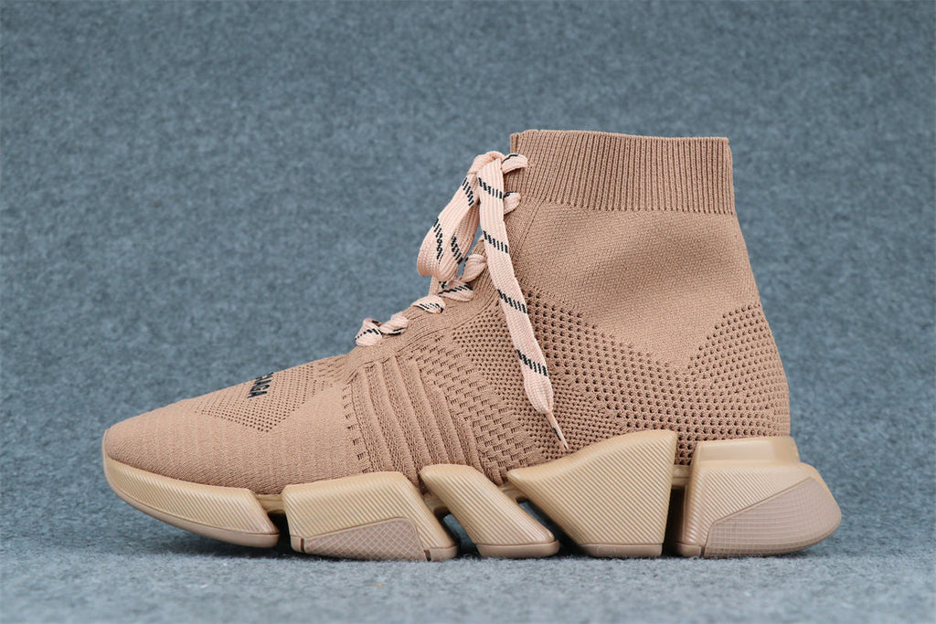 Balenciaga Speed 2.0 Lace-Up Sneaker 'Beige'
