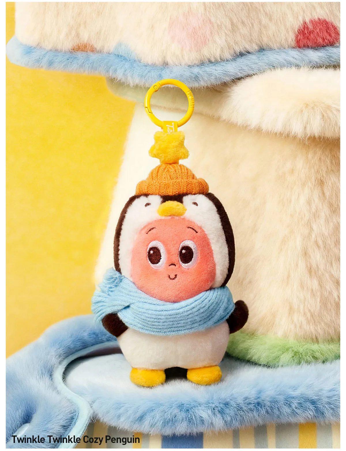 POP BEAN Fluffy & Cozy Series-Plush Pendant Blind Box