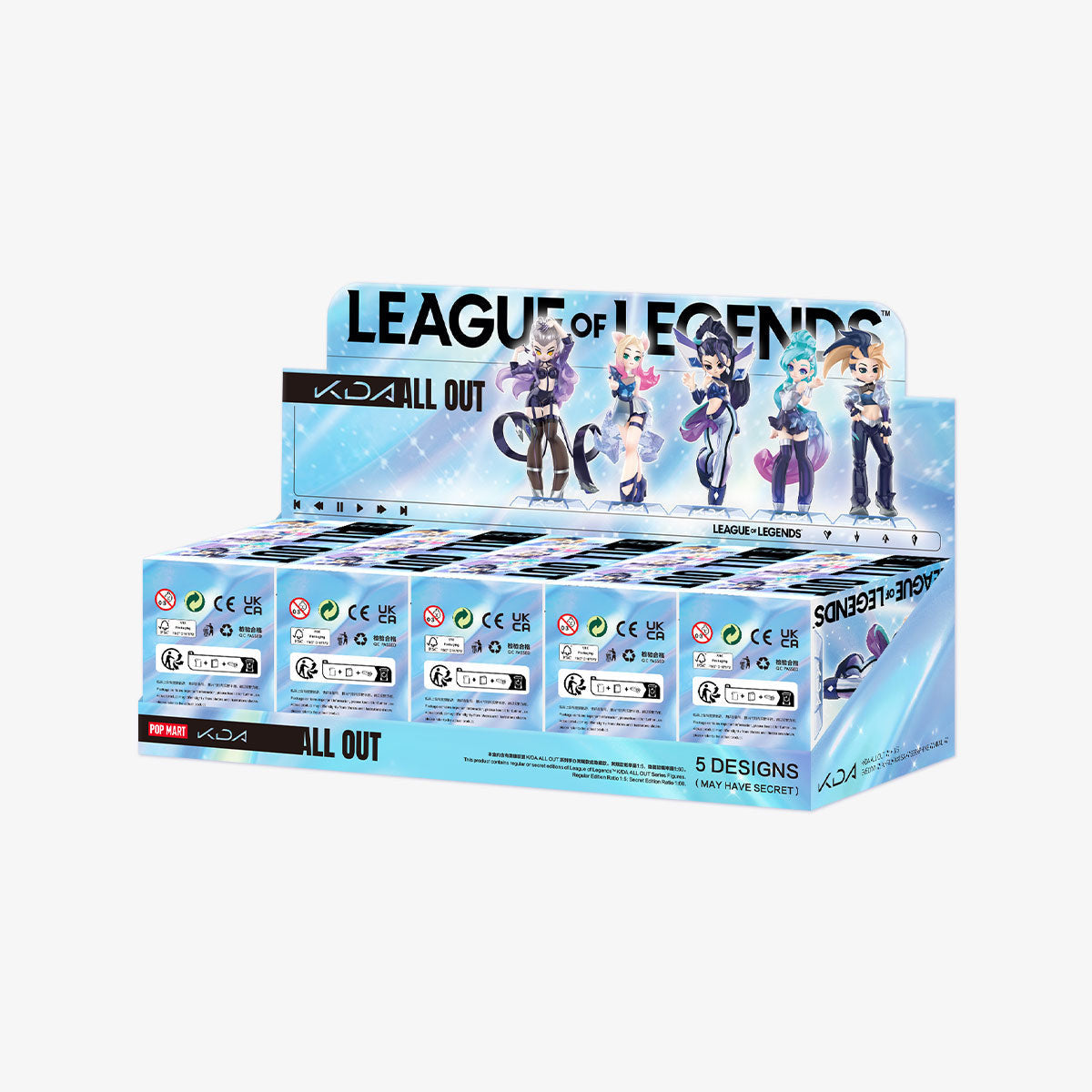 POP MART - League of Legends K/DA ALL OUT Series Figures