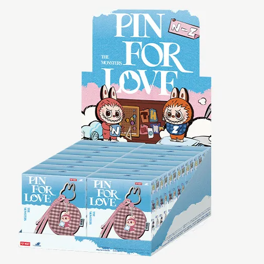 THE MONSTERS Pin for Love Series- Letter Pendant Blind Box (N-Z)