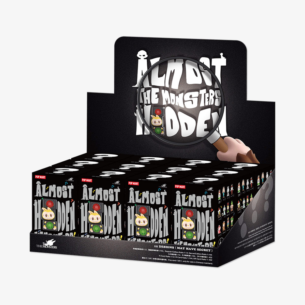 POP MART The Monsters Almost Hidden Series Blind Box