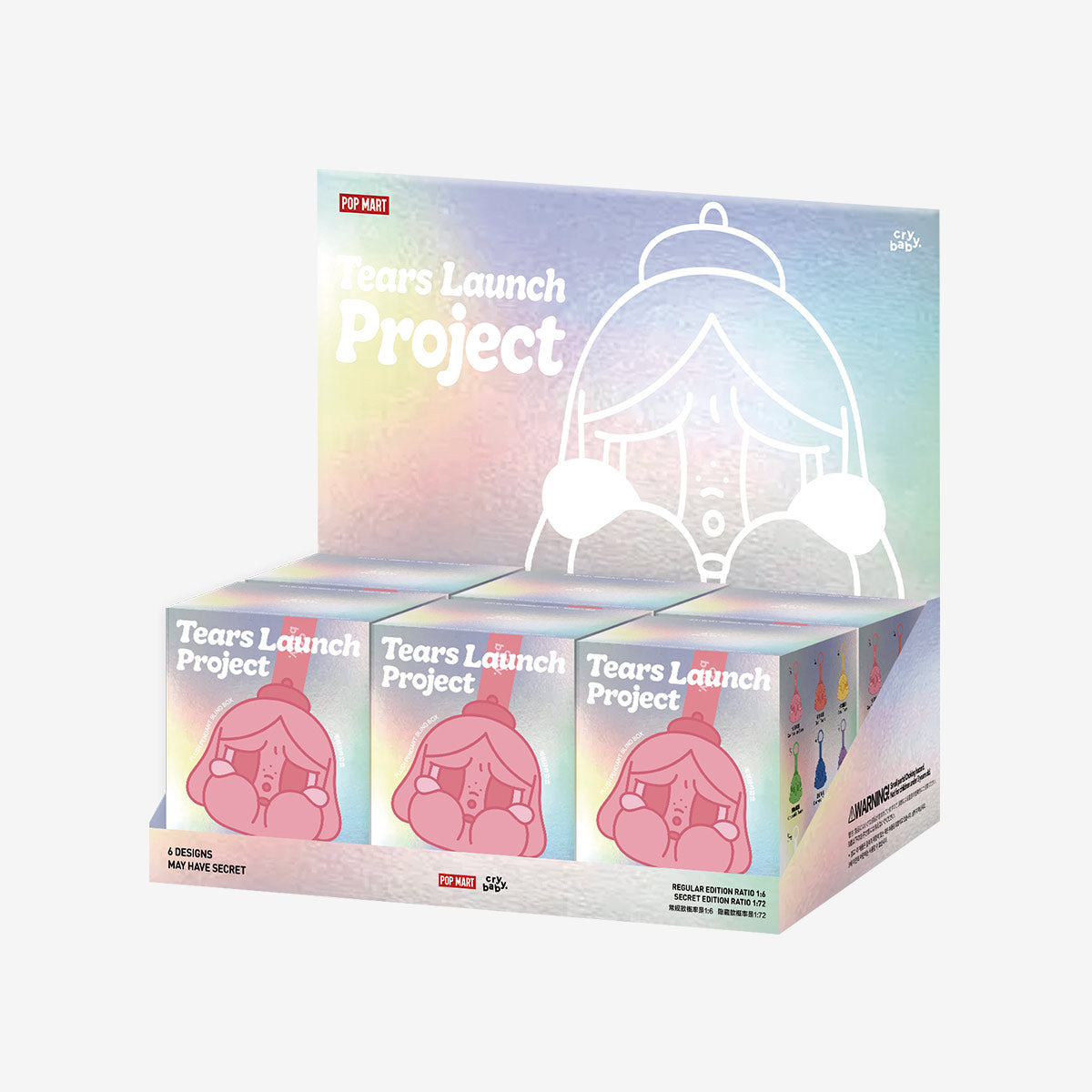 CRYBABY Tears Launch Project Series-Plush Pendant Blind Box