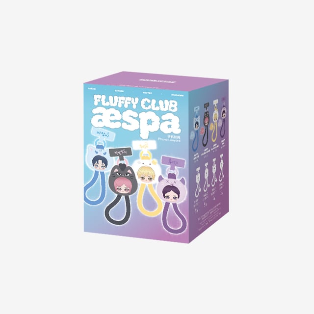 aespa Fluffy Club Series Phone Lanyard