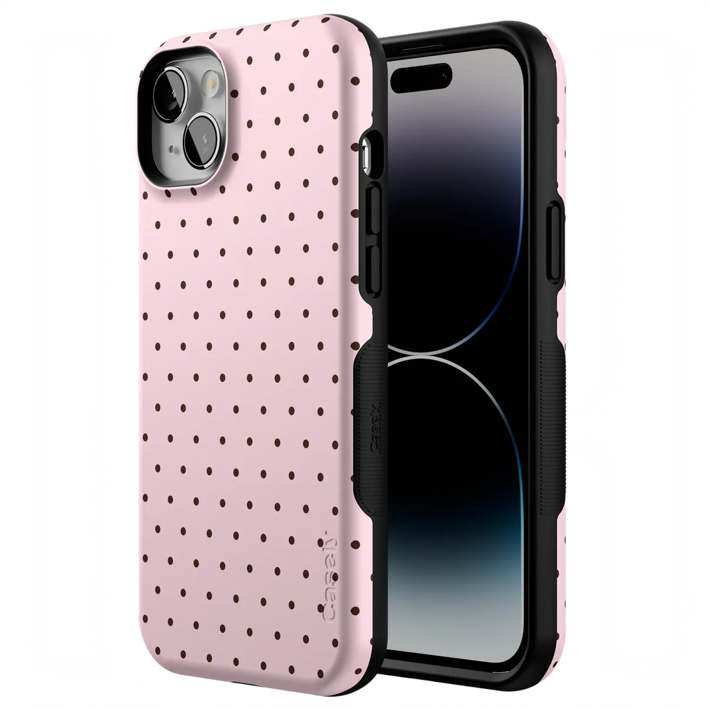 On the Dot | Pink Polka Dot Case