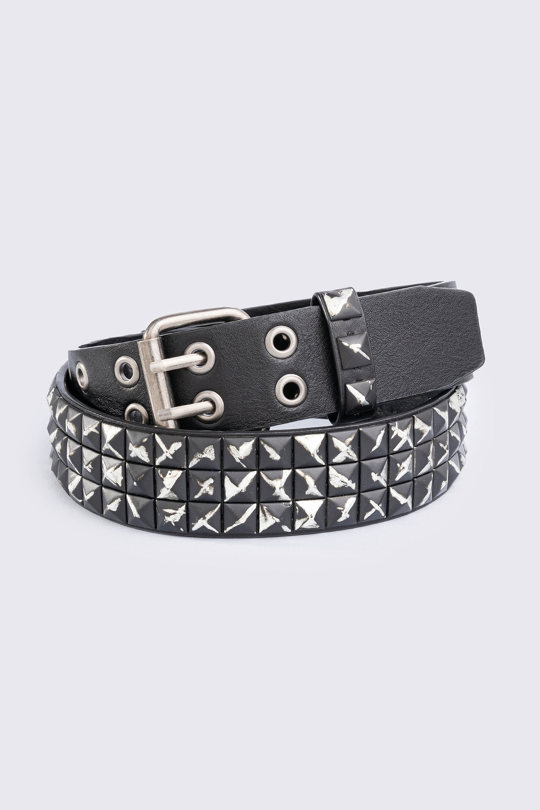 Brutal Square Studded Belt