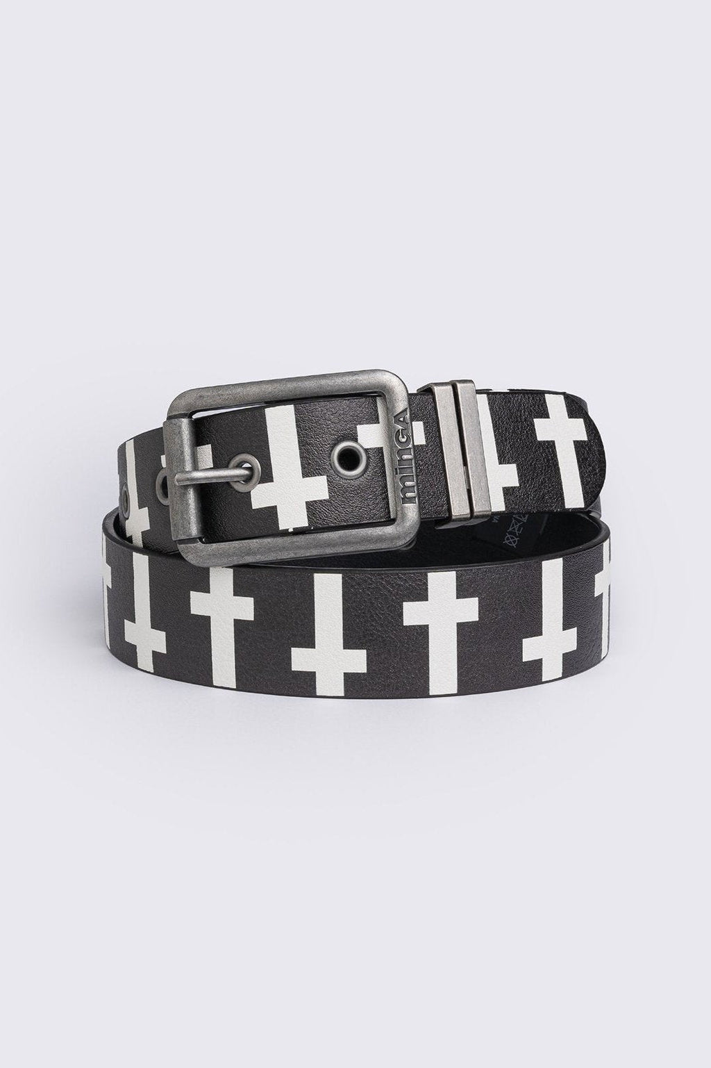 Crossed Out Buckle Belt