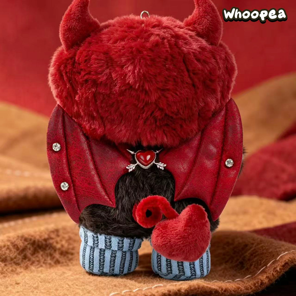 WAKUKU Heart Devil Series Plush Pendant Hanging Card
