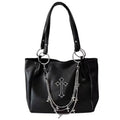 Grunge Aesthetic Cross Tote Bag