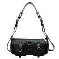 Grunge Lace Up Underarm Bag