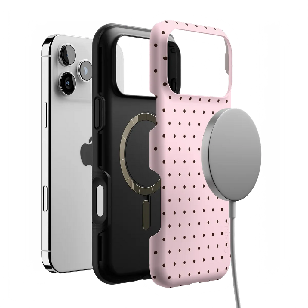On the Dot | Pink Polka Dot Case