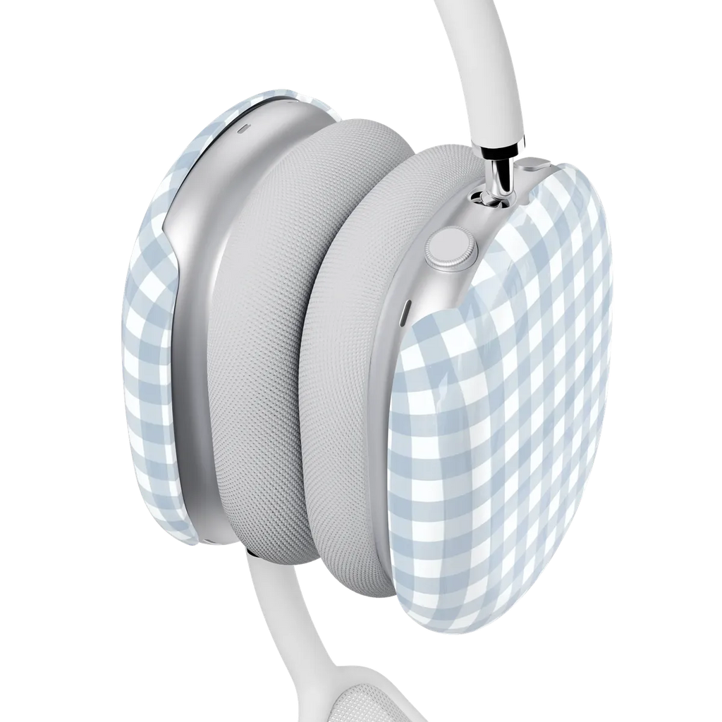 Pastel Picnic | Blue Gingham AirPods Max Case