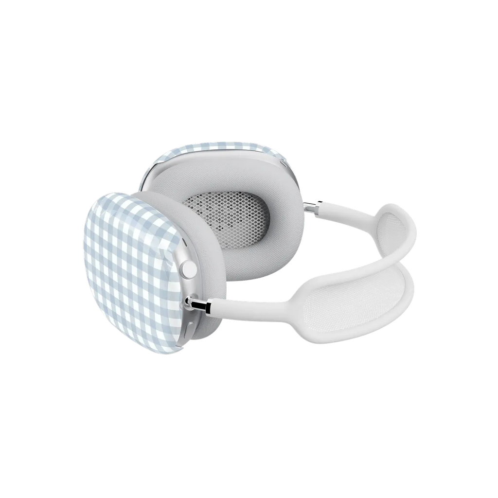 Pastel Picnic | Blue Gingham AirPods Max Case