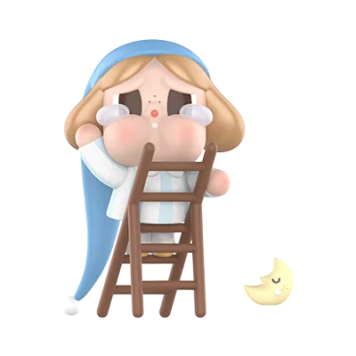 CRYBABY Crying to the Moon Series Figures